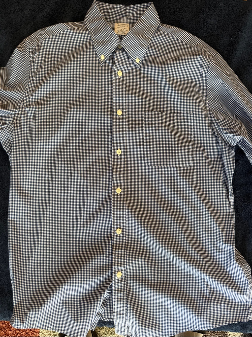 EUC Brooks Bros LG Cotton/Poly blend
